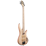 Ibanez SR5FMDX2NTL SR Premium 5-String Electric Bass w/Bag - Natural Low Gloss