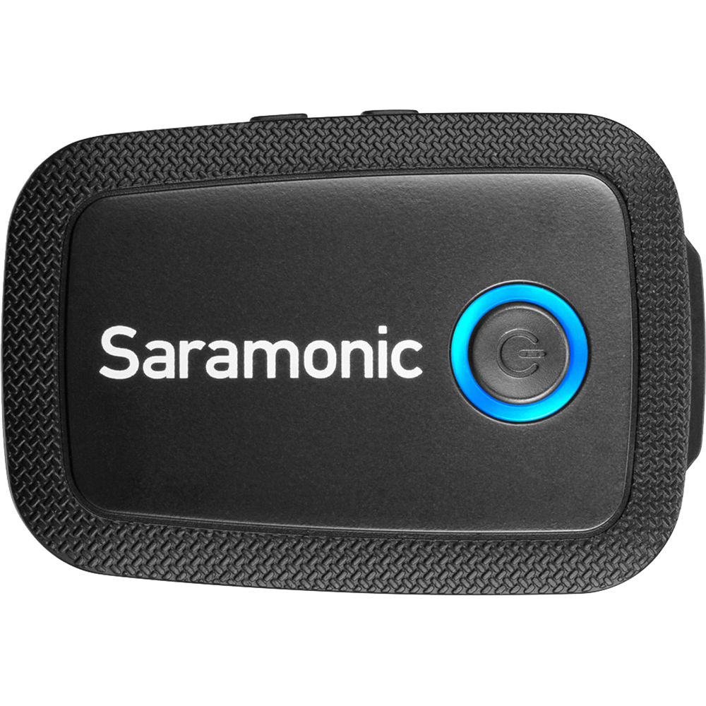 Saramonic Blink 500 TX Clip-On Digital Bodypack Wireless Transmitter with Omni Lavalier Microphone (2.4 GHz) - Black