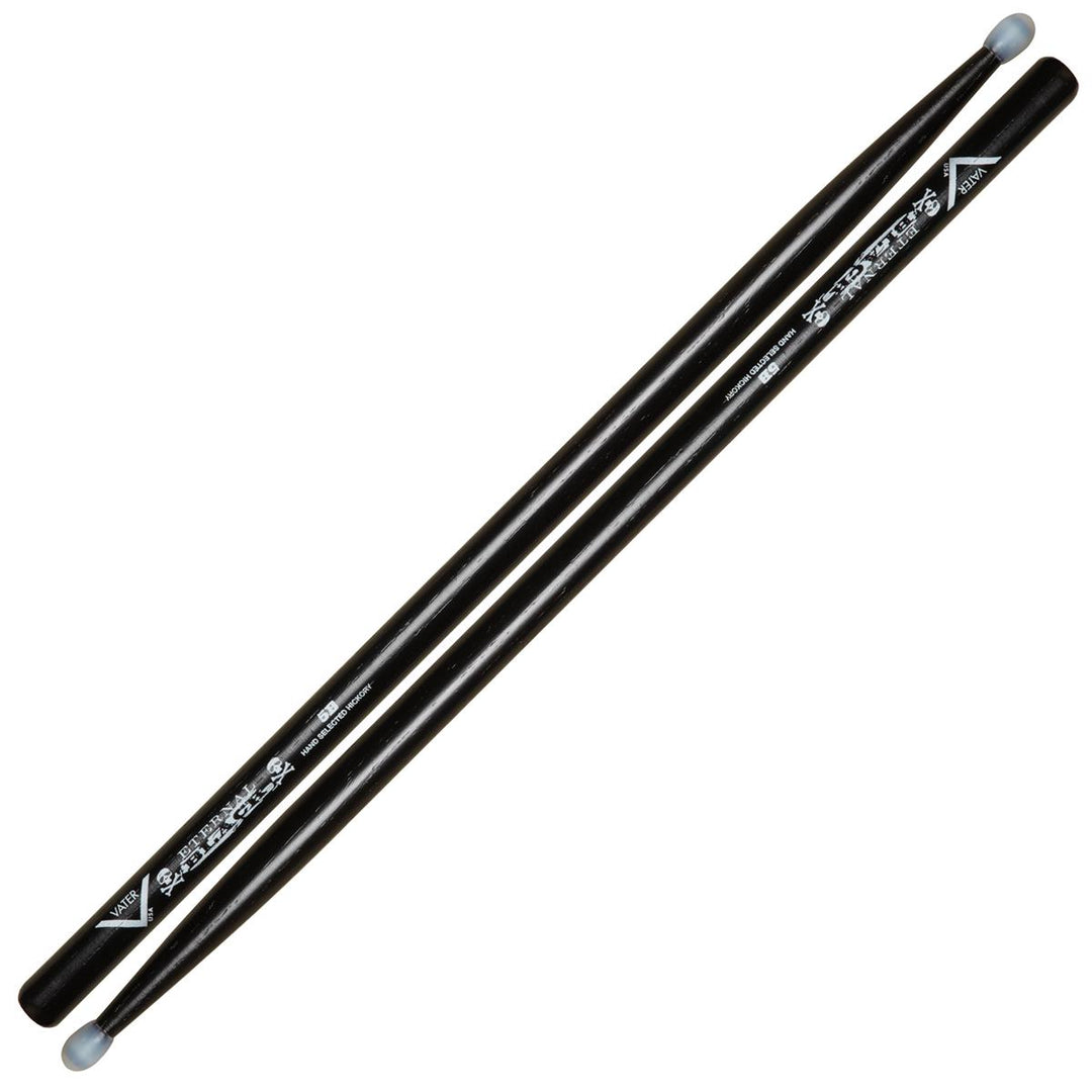 Vater VHEB5BN - Vater Eternal Black 5B Nylon Tip Drumsticks