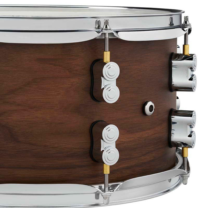 PDP Concept Series Maple Hybrid Limited Edition “EXT-PLY” 8x14 Snare Drum w/ Chrome Hardware - Walnut Natural Satin