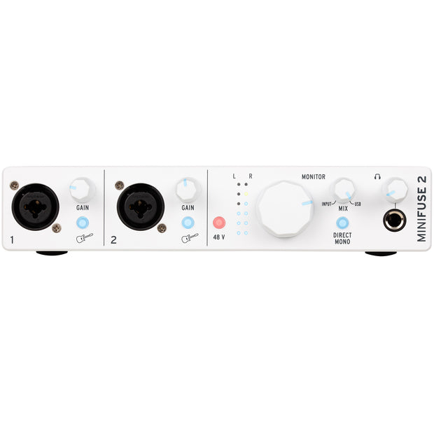 Arturia MiniFuse 2 Portable 2-Channel USB Audio Interface - White