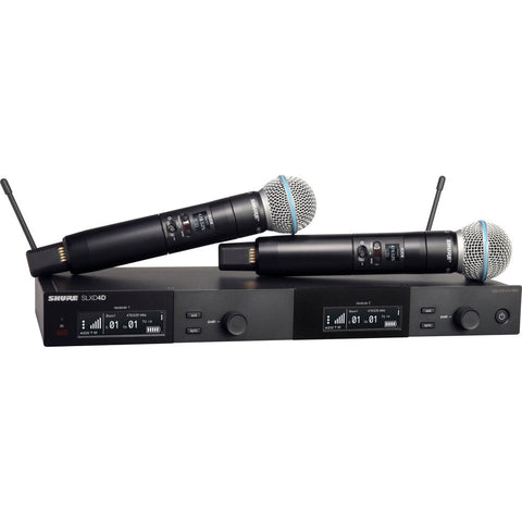 Shure SLXD24D/B58 Dual-Channel Digital Wireless Handheld