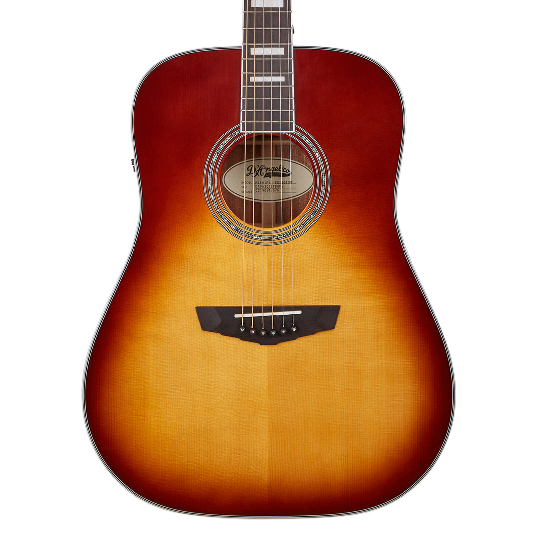 D'Angelico Premier Lexington Acoustic Guitar - Iced Tea Burst