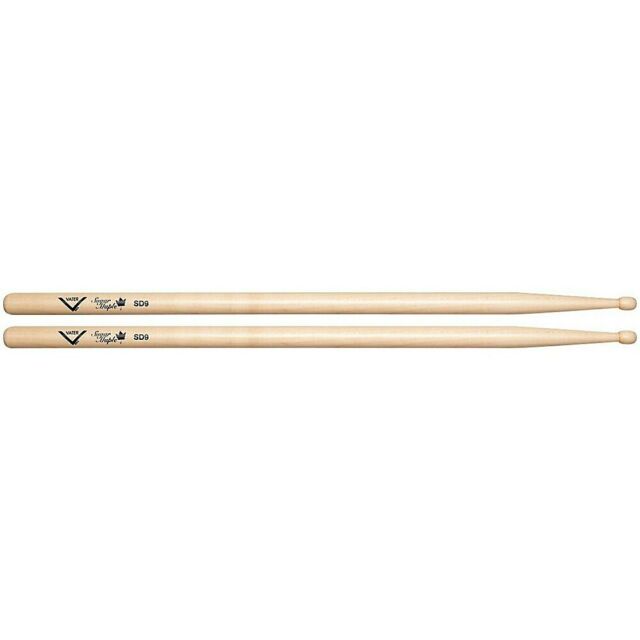 Vater VSMSD9W - Vater Sugar Maple SD9 Wood Tip Drumsticks