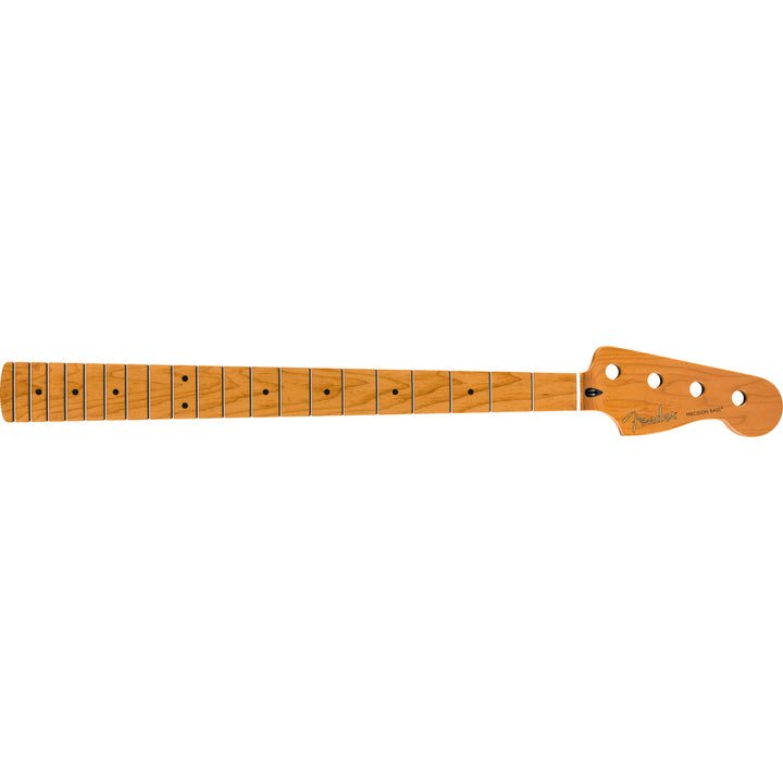 Fender Roasted Maple Precision Bass Neck - 20 Medium Jumbo Frets, 9.5'', Maple, C Shape