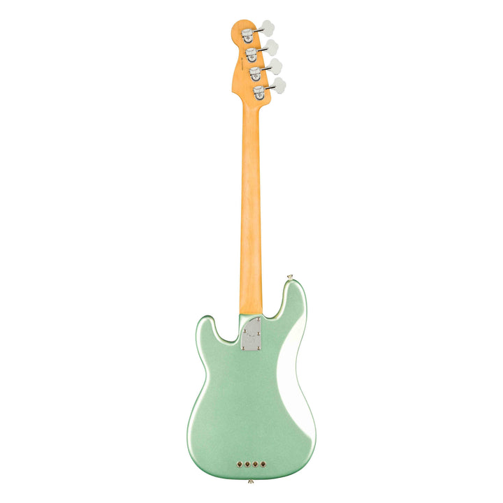 Fender American Professional II Precision Bass Rosewood Fingerboard Electric Bass Guitar - Mystic Surf Green