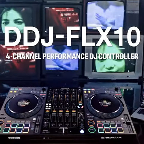 Pioneer DJ DDJ-FLX10 4-Channel DJ Controller for rekordbox/Serato