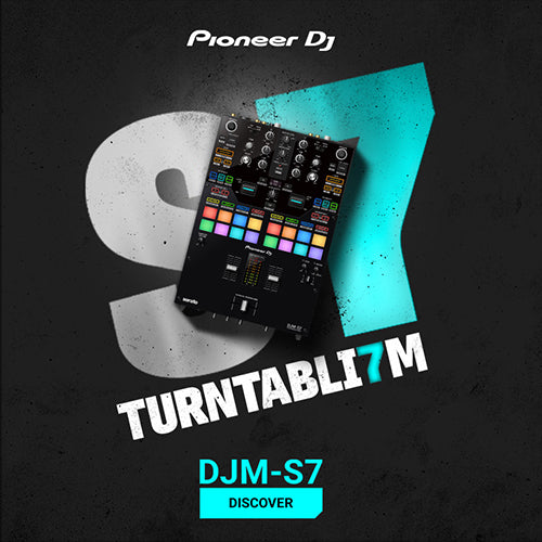 Pioneer DJ DJM-S7 Professional 2-Channel DJ Battle Mixer