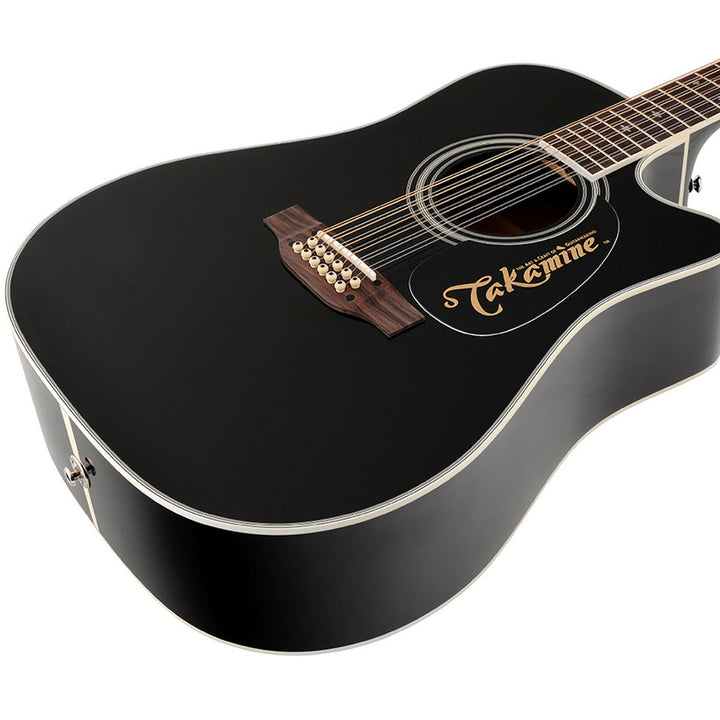 Takamine EF381SC 12-String Acoustic-Electric Cutaway Guitar