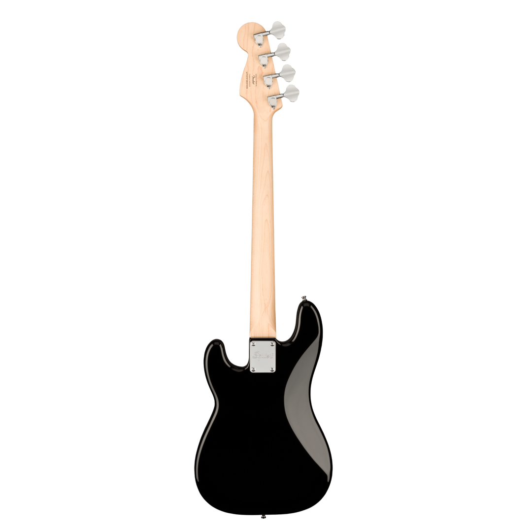 Squier Mini Precision Bass Laurel Fingerboard Electric Bass Guitar - Black