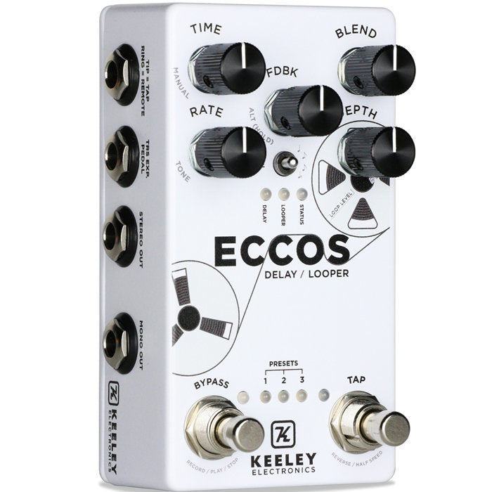 Keeley ECCOS Delay Looper Guitar Pedal