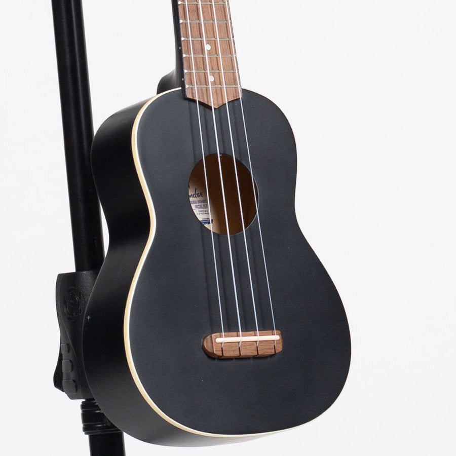 Fender Venice Soprano Uke, Walnut (Black)