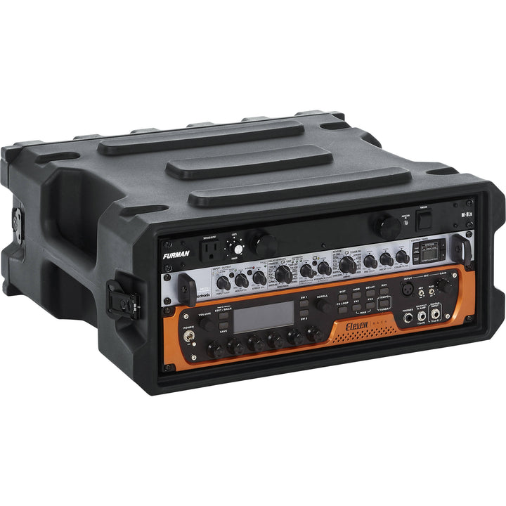 Gator G-PRO-4U-19 4 Space Rotationally Molded Rack Case, 19” Deep