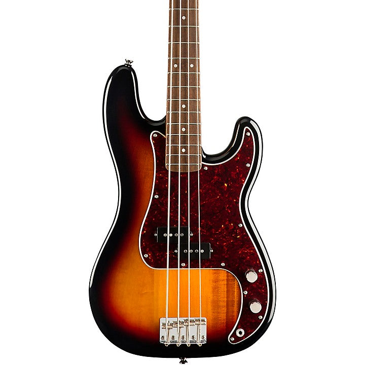 Squier Classic Vibe '60s Precision Bass Laurel Fingerboard Electric Bass Guitar - 3-Color Sunburst