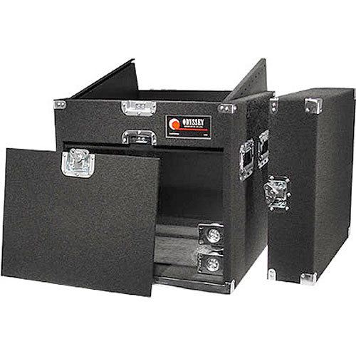 Odyssey CXP1108W Carpeted Console Rack Case {Black}