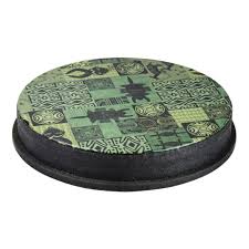 Remo MO-2514-SD-0032 - 14''DH,M2,SKYNDEEP,2.5''Collar Green Kinte Graphic