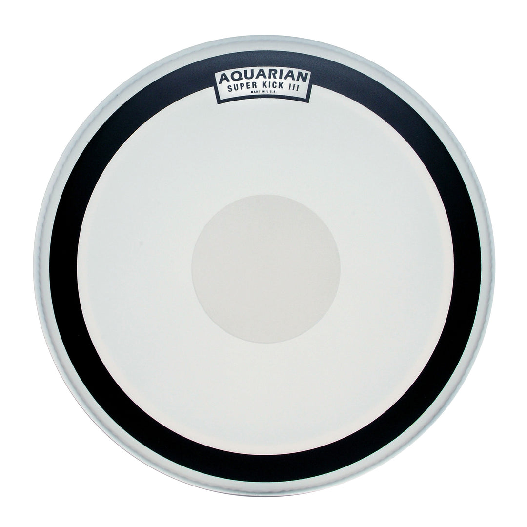 Aquarian SKIII20 - 20''COATED 1 PLY SUPER KICK  WITH POWER DOT DRUMHEAD