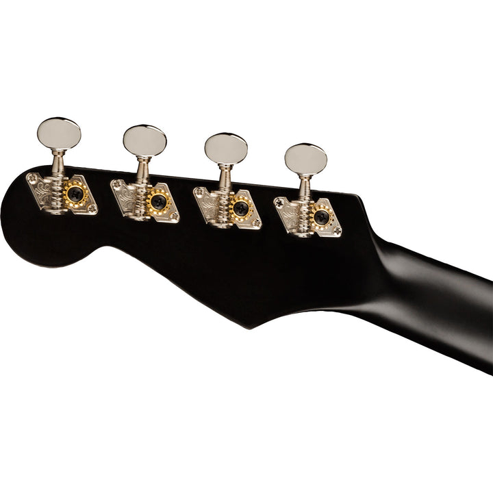 Fender Avalon Tenor Ukulele, Walnut Fingerboard - Black