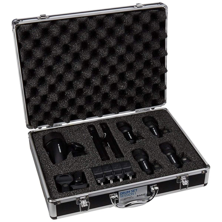AKG Drum Set Session I Drum Mic Set w/ 1x P2, 2x P17, 4x P4