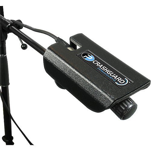 Primacoustic CrashGuard Snare and tom shield, stand mount (Black)