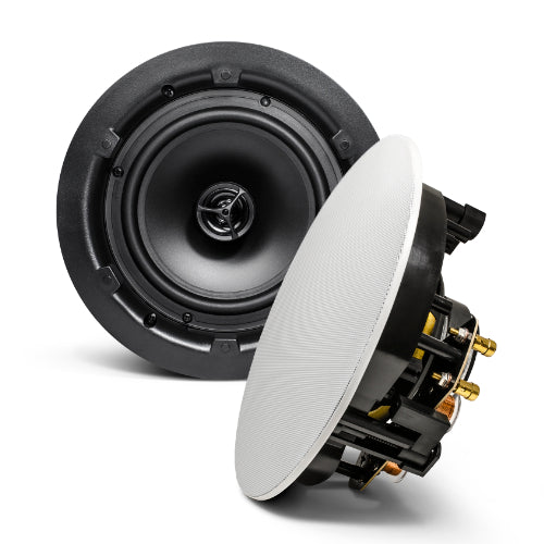Sync SS-ICS-6 - In-Ceiling Speaker, 6.5'' Woofer + 0.5'' Tweeter - Pair