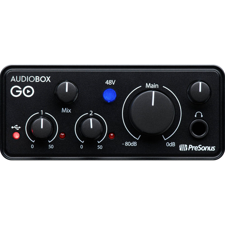 PreSonus AudioBox GO Ultracompact 2x2 USB Type-C Audio Interface