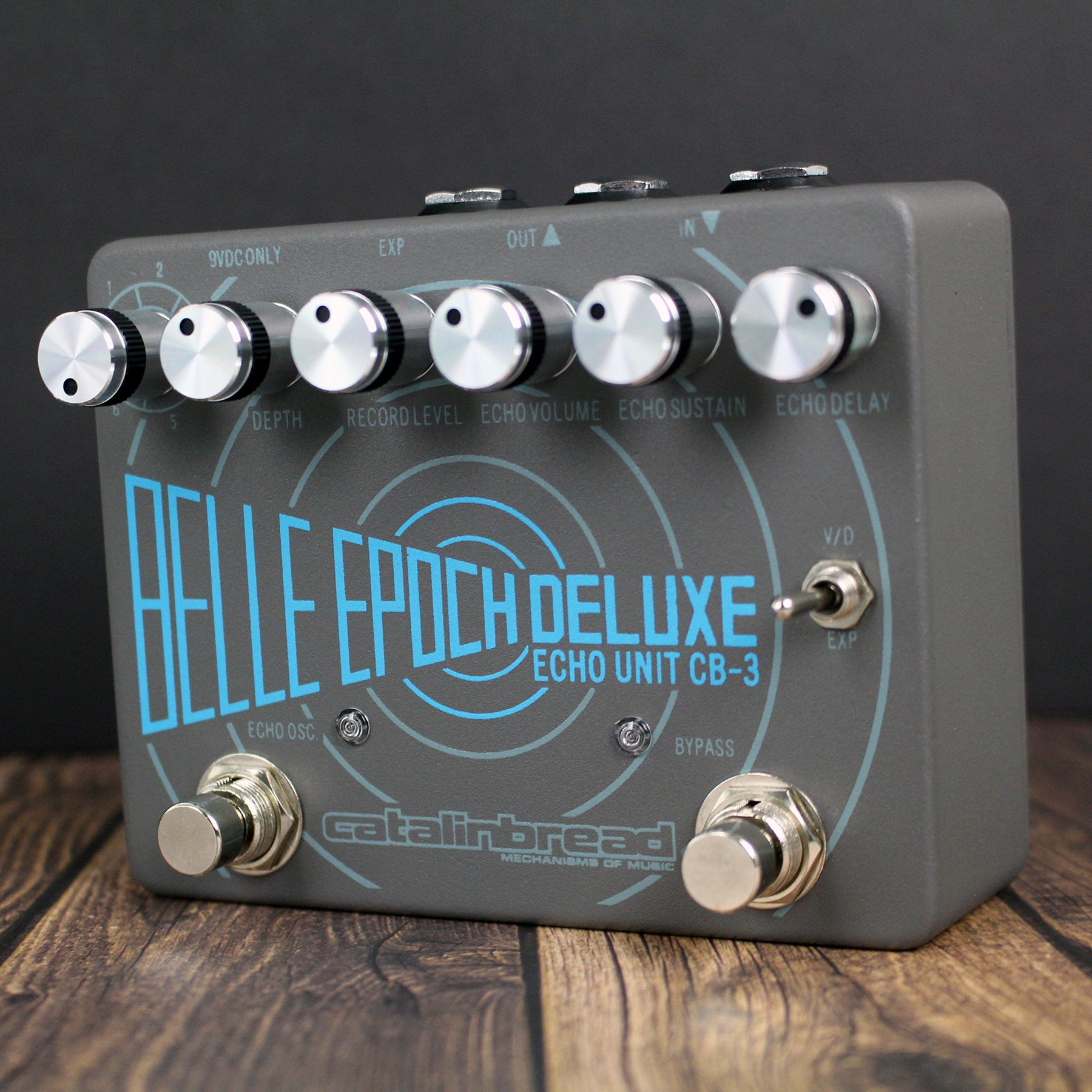 Catalinbread Belle Epoch Deluxe Echo Unit CB-3 Guitar Pedal (Grey