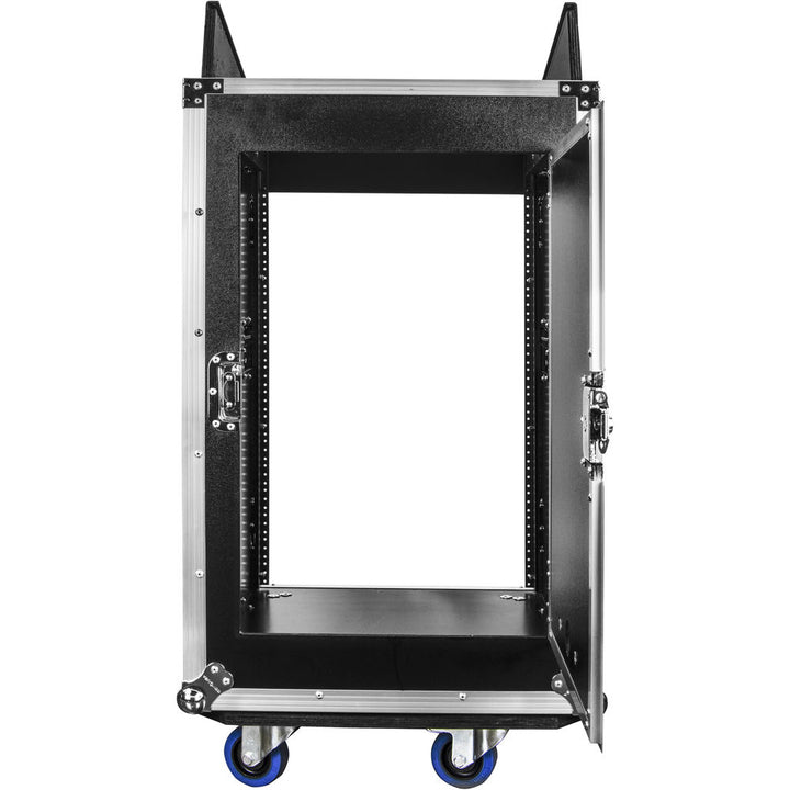 Odyssey FZ1416W Pro Combo Rack w/ Casters - 14U Over 16U
