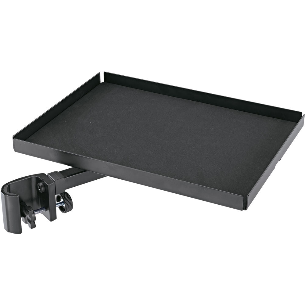 K&M 12225 Device Tray for Stand - Black