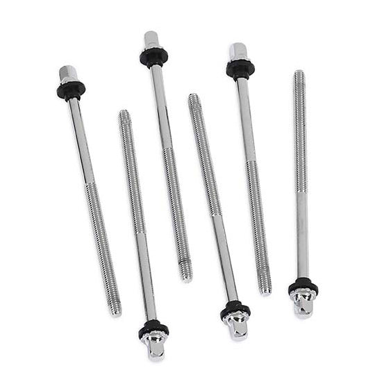 DW SM375C True Pitch Chrome Tension Rod - .8'' x 4.37'' (6 Pack)