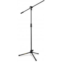Hercules Stands MS432B Stage Series Quick Turn Tripod Microphone Stand w/ 2-In-1 Boom