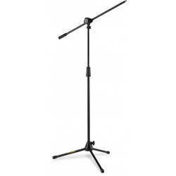 Hercules Stands MS432B Stage Series Quick Turn Tripod Microphone Stand w/ 2-In-1 Boom