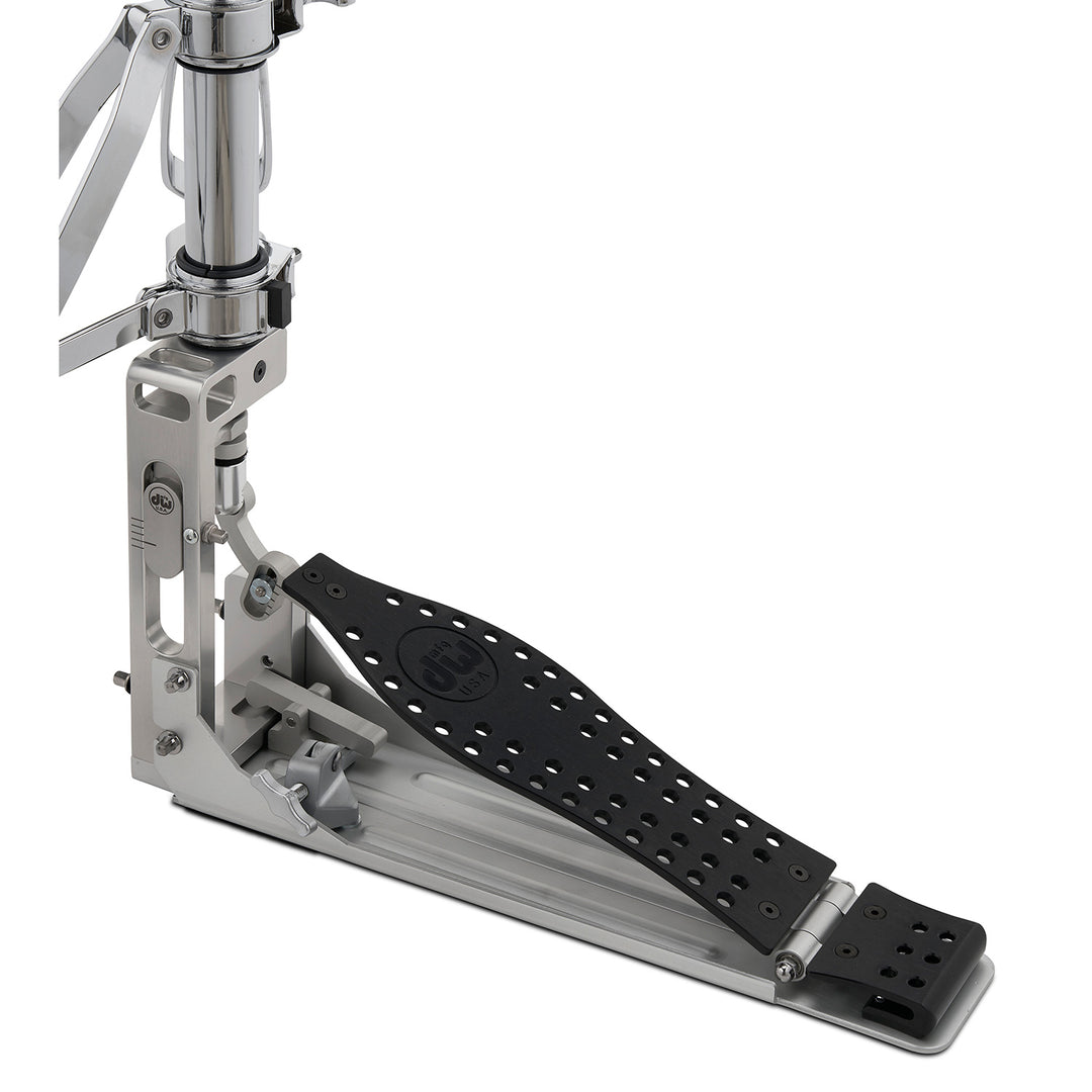 DW CPMDDHH2BK Machined Direct Drive Hi Hat - 2 Legs w/ Black Footboard & Heel