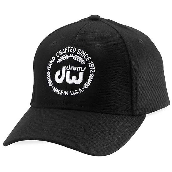 DW PR10HAT01 DW Drumwear DW HAT LAUREL LOGO - BLACK - Black