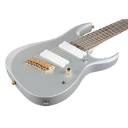 Ibanez RGDMS8CSM RGD Axe Desing Lab Multi-scale 8-String Electric Guitar - Classic Silver Matte