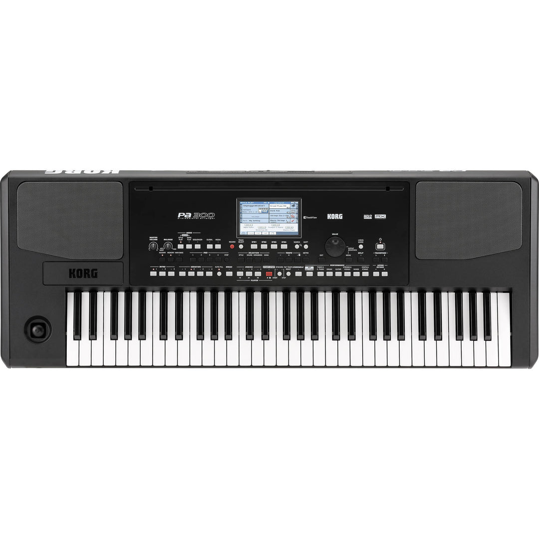 Korg PA300 61-Key Arranger Keyboard - Black