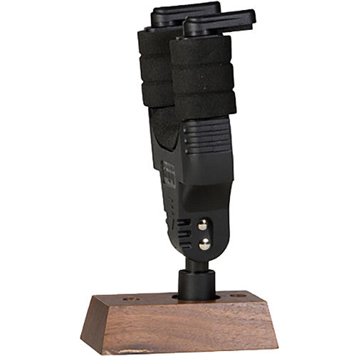 On-Stage GS8730 Wood Locking Guitar Hanger - Walnut