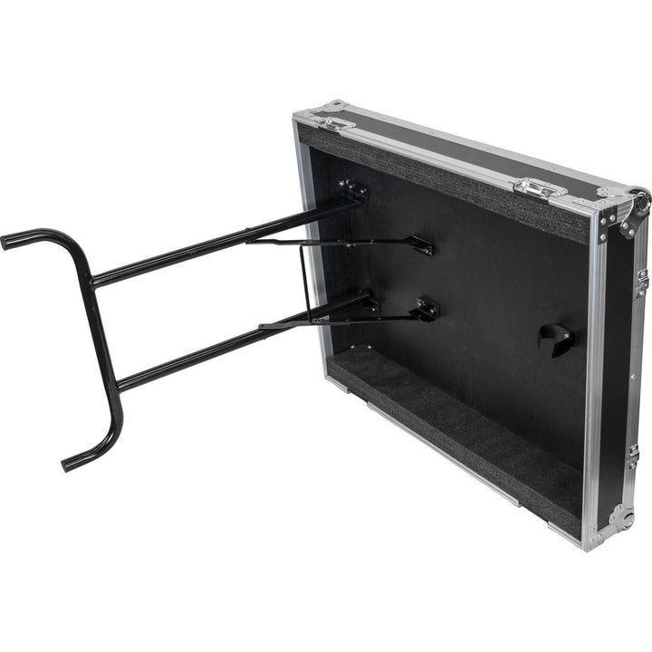Odyssey FZWB4WDLX Flight Zone Deluxe 4-Drawer Workbox Tour Case with Casters & Side Table