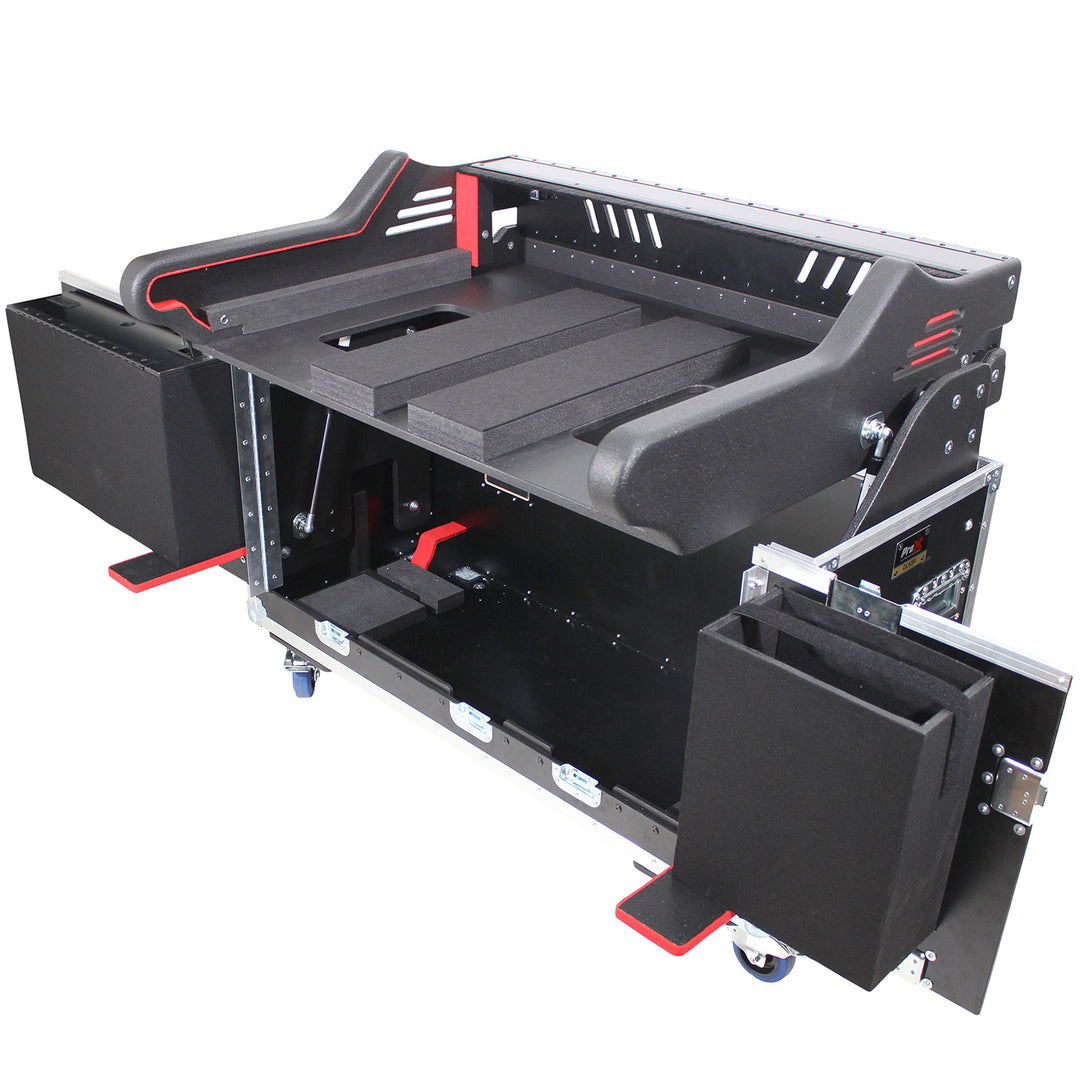 ProX XZF-MID-HD D2U Flip-Ready for Midas Heritage-D w/ 2x2U Racks