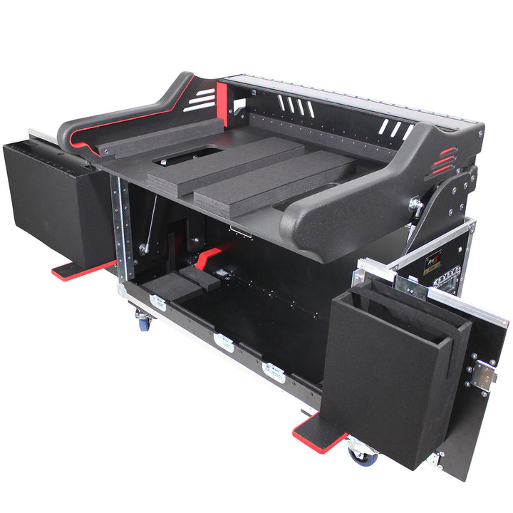ProX XZF-MID-HD D2U Flip-Ready for Midas Heritage-D w/ 2x2U Racks