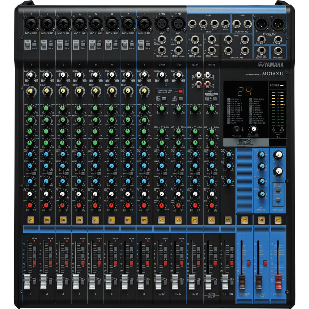 Yamaha MG06X - Sound Mixer – Music City Canada