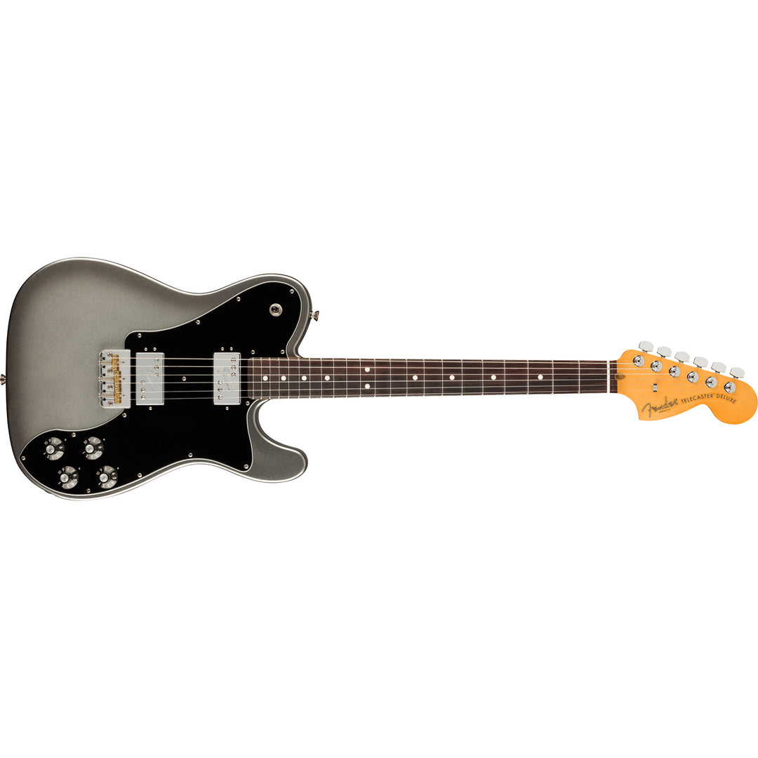Fender American Professional II Telecaster Deluxe Rosewood Fingerboard (Mercury) Electric Guitar
