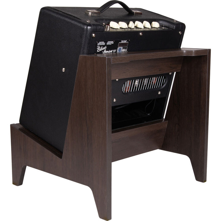 Gator Frameworks Elite Series Small Combo Guitar Amp Stand - Dark Walnut Brown