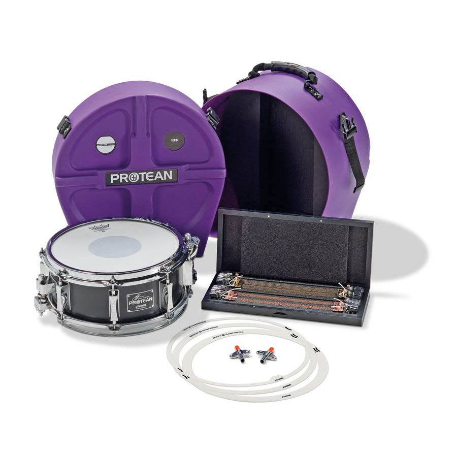 Sonor SSD 1205 GH PE Protean Snare Drum 12” x 5” Premium w/ Accessories & Case