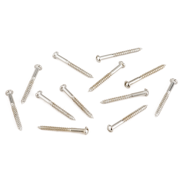 Fender Pure Vintage Slotted Telecaster Neck Pickup Mounting Screws - Nickel