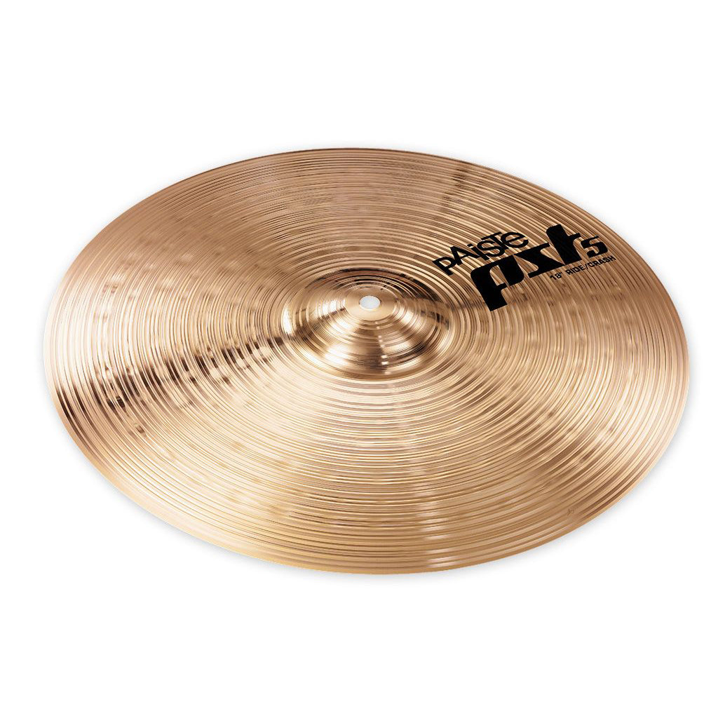 Paiste PST 5 Series Ride / Crash Cymbal - 18” 0684618
