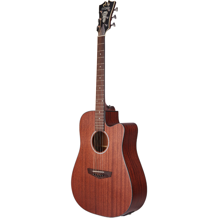 D'Angelico Premier Bowery LS Acoustic Guitar - Natural Mahogany