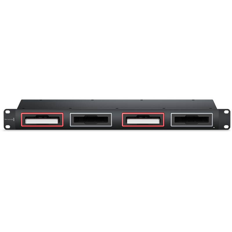 Blackmagic Design MultiDock 10G 4-Slot SSD Dock with 10 Gb/s USB Type-C Port