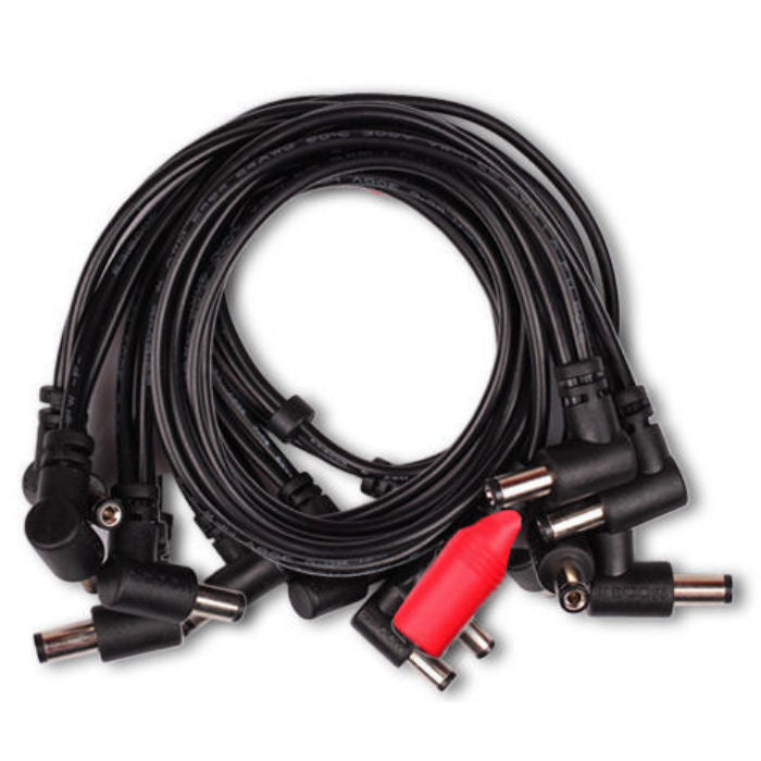 Mooer PDC-10A 10-Plug Right Angle Head Multi DC Power Cable