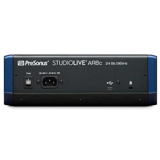 PreSonus StudioLive AR8c USB-C Audio Interface Mixer and Recorder - 8-Channel